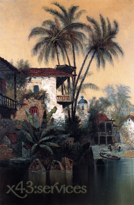 Edwin Deakin - Altes Panama - Old Panama